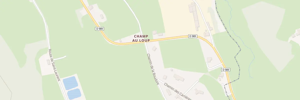 Plan du 5130 Champ au Loup à Vareilles