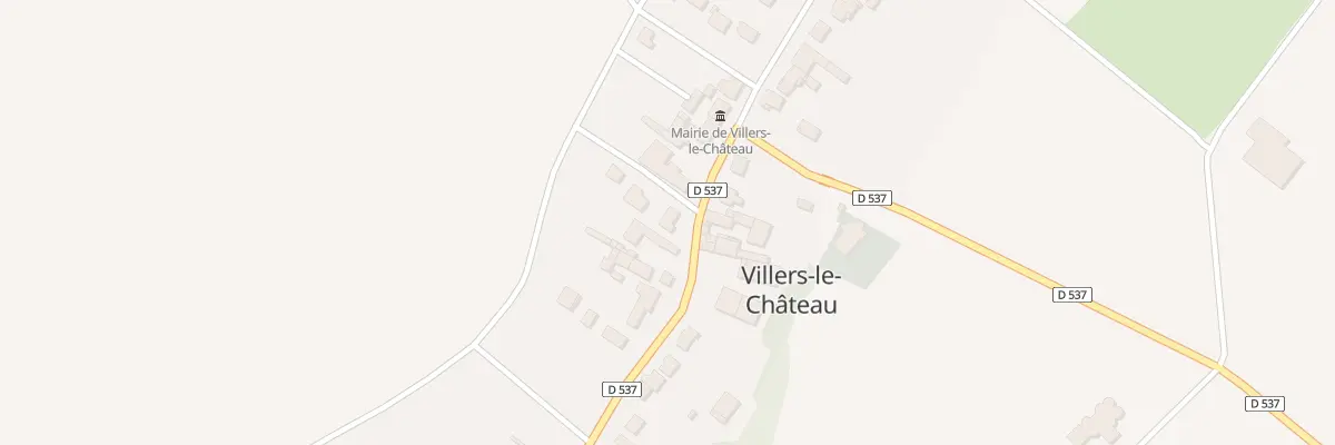 Plan du 10 Rue de la Fontaine St Maurice à Villers-le-Château