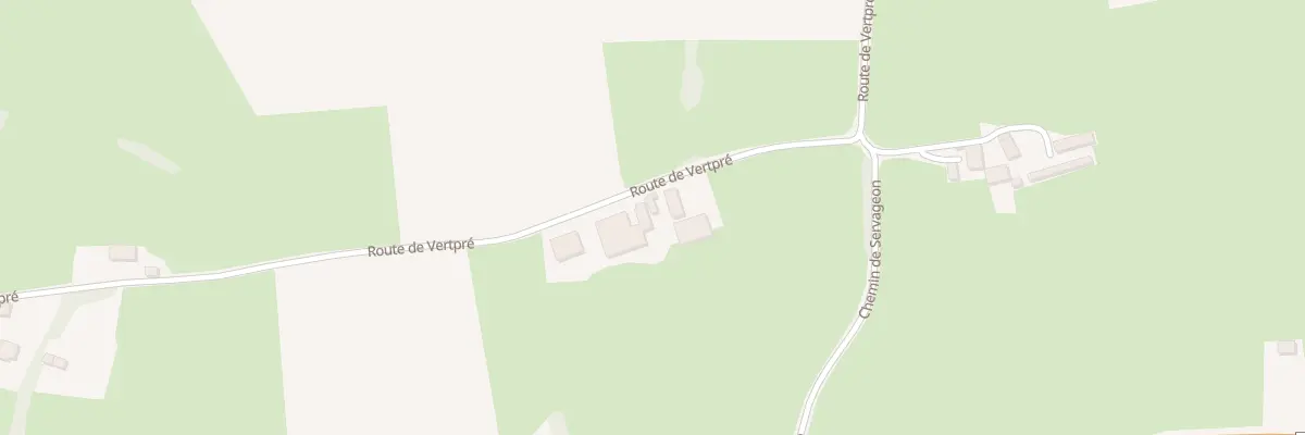 Plan du 698 Rte de Vertpré à Tancon