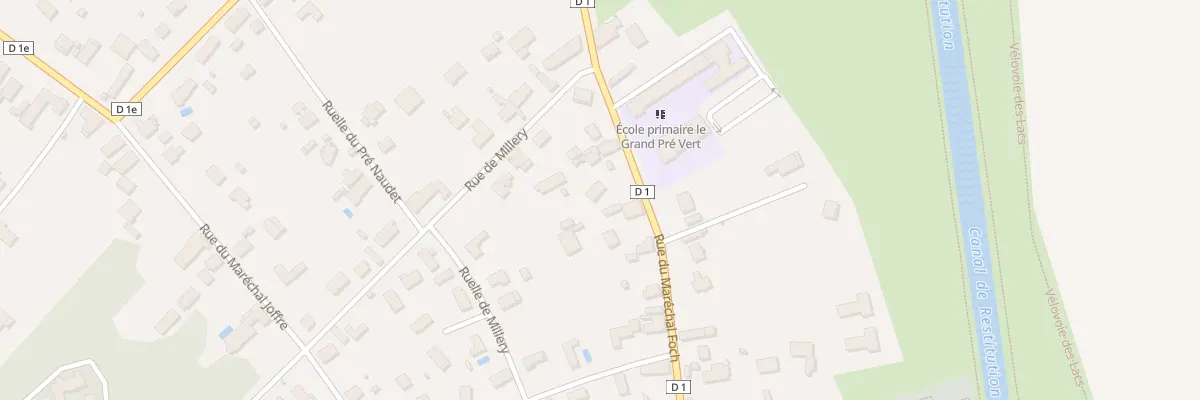 Plan du 29B Rue du Maréchal Foch à Lusigny-sur-Barse
