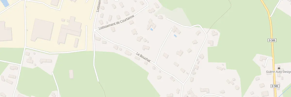 Plan du 5461 Le Bouchat à Saint-Pal-de-Mons
