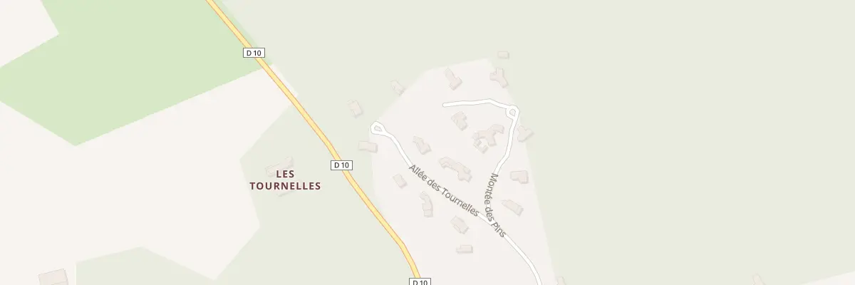 Plan du 152 All des Tournelles à Salvizinet