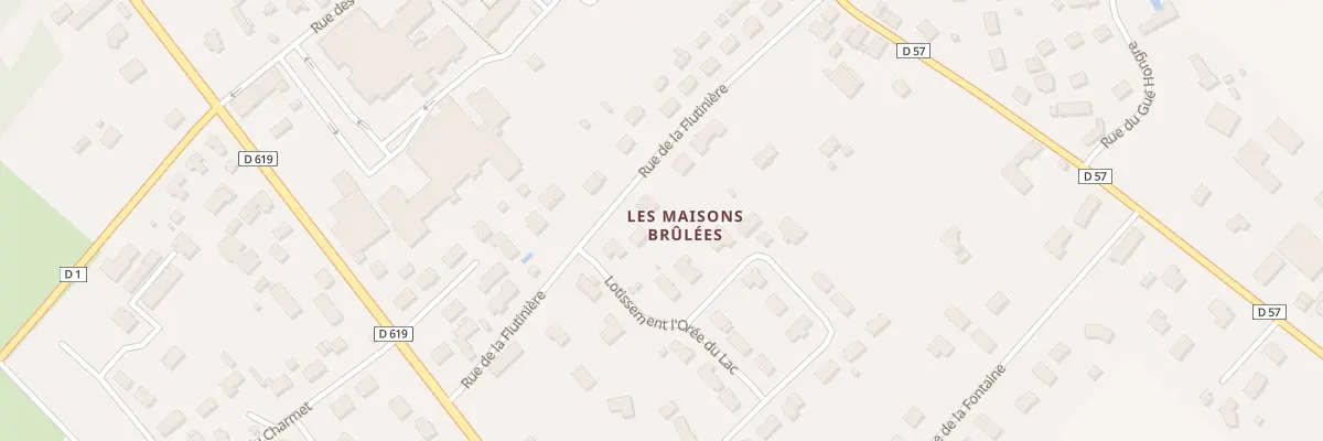Plan du 17 Rue de la Flutinière à Lusigny-sur-Barse
