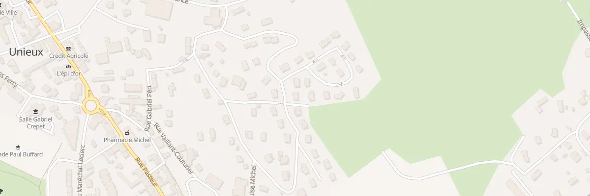 Plan du 5 Rue des Tilleuls à Unieux