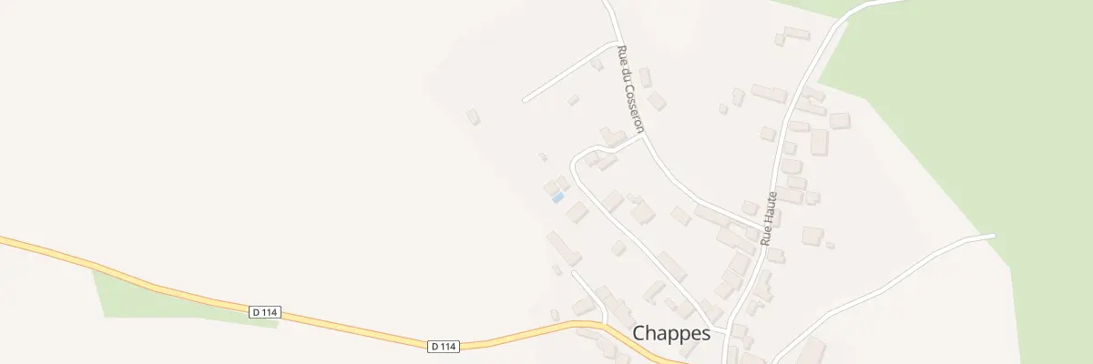 Plan du 11 Rue du Sauvoie à Chappes