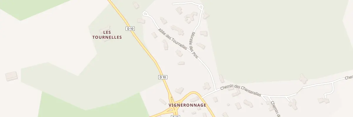 Plan du 1 Lot Le Clos des Pins à Salvizinet