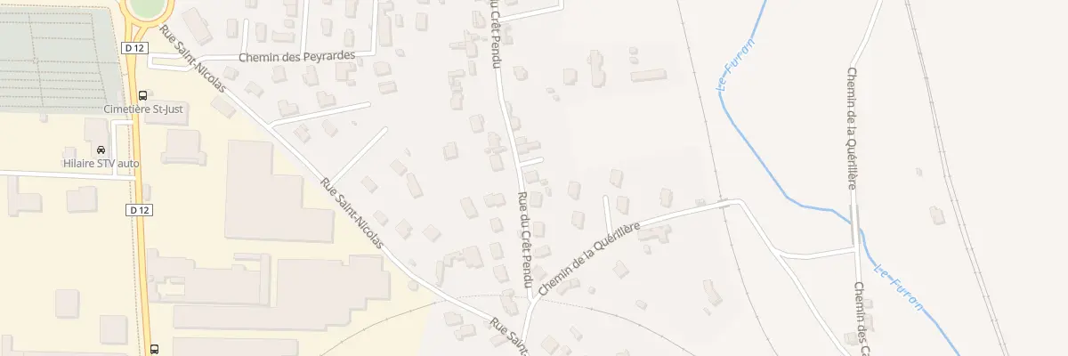 Plan du 38 Rue du Crêt Pendu à Saint-Just-Saint-Rambert