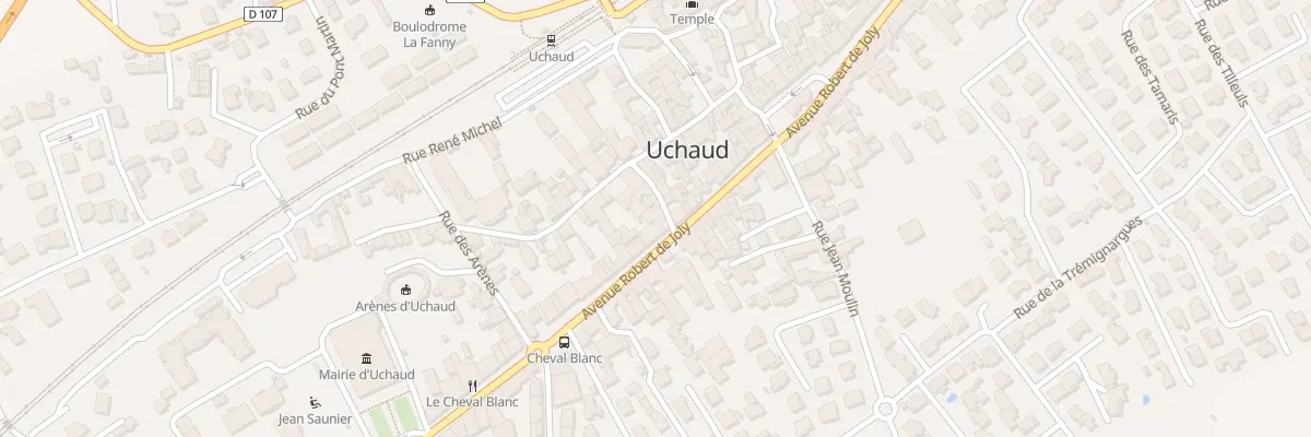 Plan du 1 Rue de la Traverse à Uchaud