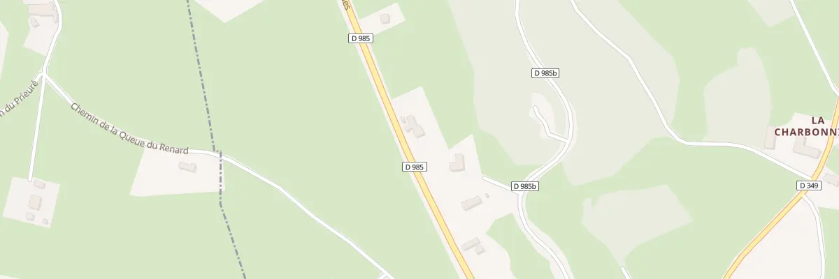Plan du 1120 Rte de Charolles à Dyo