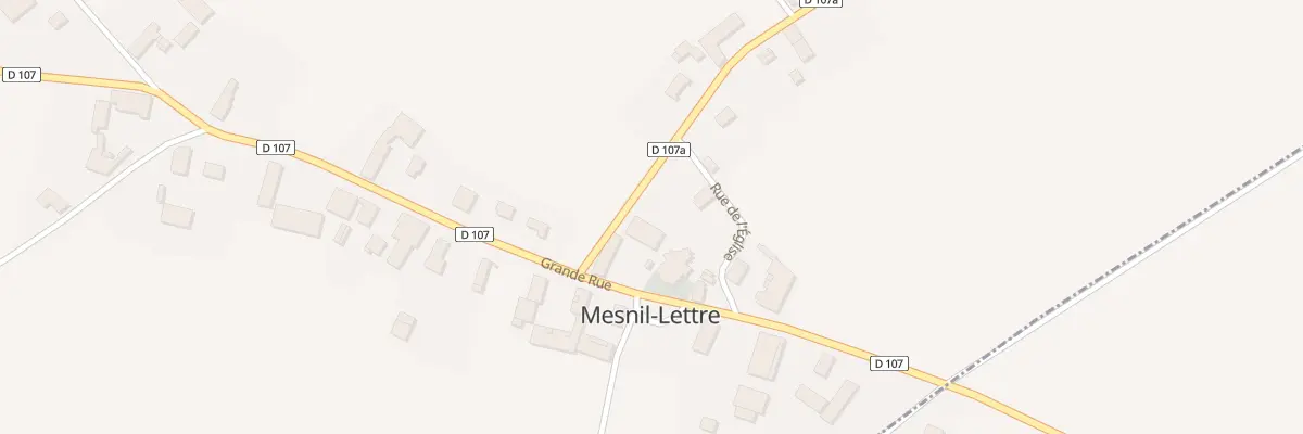 Plan du 11 Rte de Nogent à Mesnil-Lettre