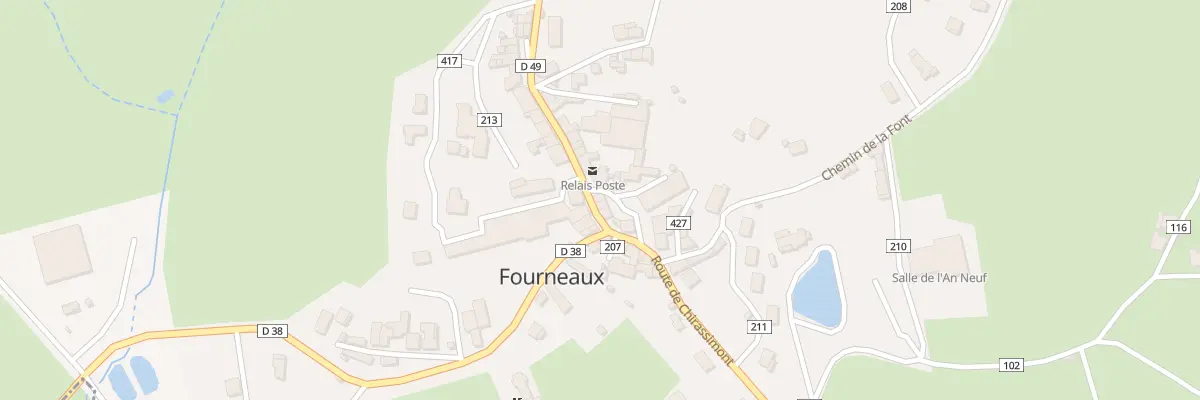 Plan du 20 Pl de l’Eglise à Fourneaux