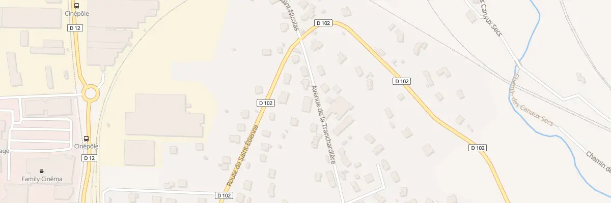 Plan du 18 Av de la Tranchardière à Saint-Just-Saint-Rambert