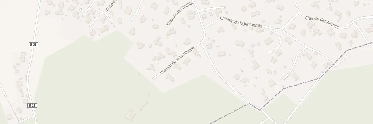 Plan du 69 Che de la Lentisque à Caveirac