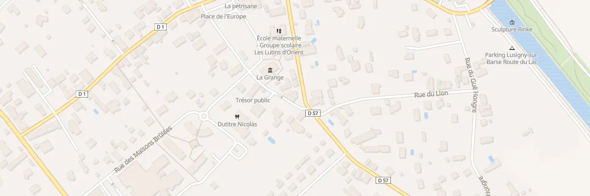 Plan du 3 Rue Louis Genevois à Lusigny-sur-Barse