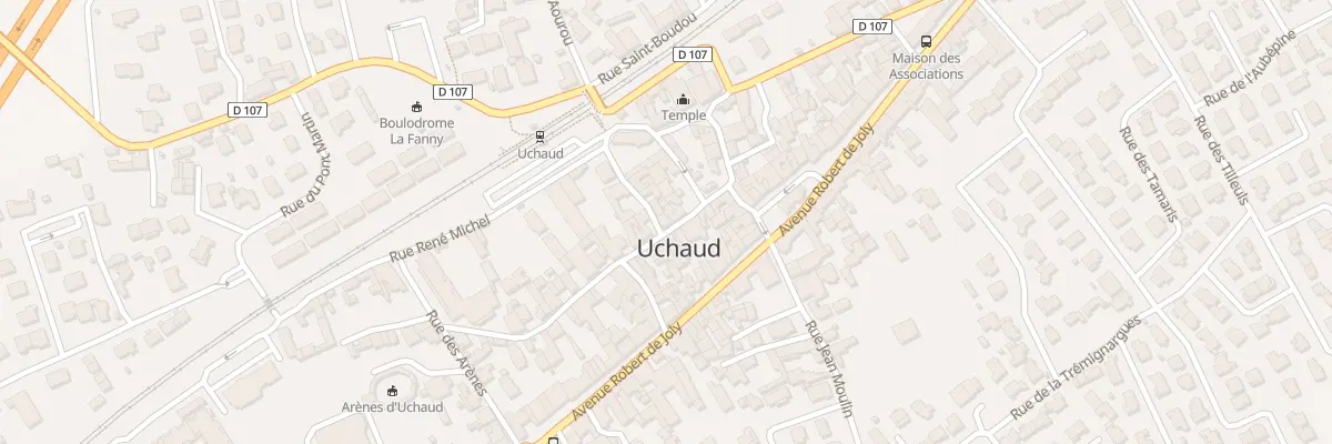Plan du 12 Rue du Puits de Magne à Uchaud