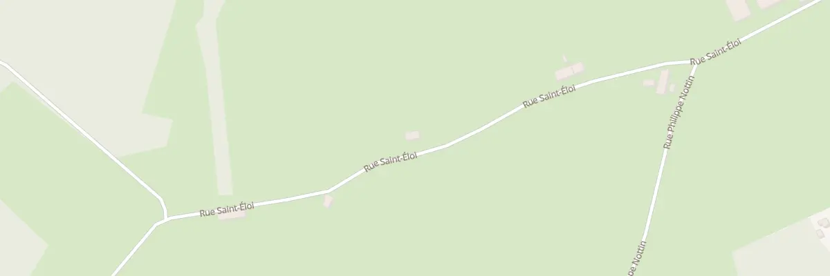 Plan du 12 Rue Saint-Éloi à Brognon