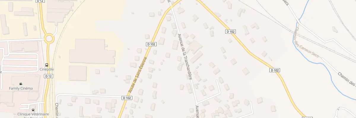 Plan du 26 Av de la Tranchardière à Saint-Just-Saint-Rambert
