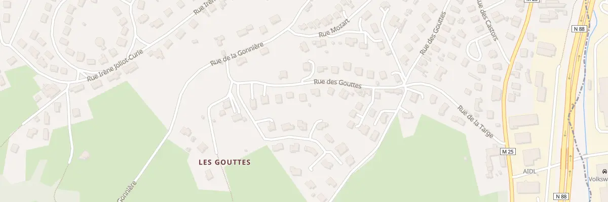 Plan du 43 Rue des Gouttes à Fraisses
