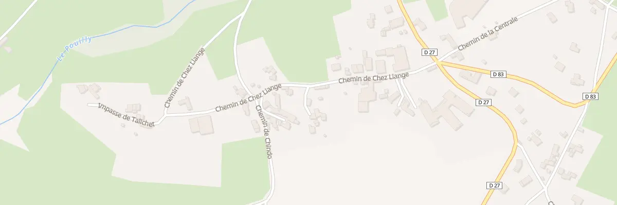 Plan du 31 Imp des Jonquilles à Bussières