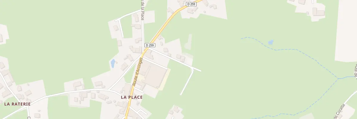 Plan du 2643 Rte d’Arcinges à Coublanc