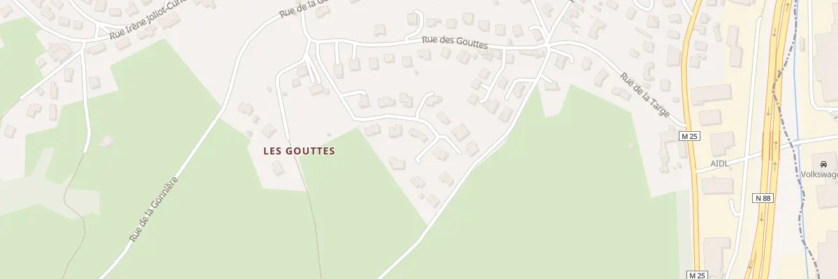 Plan du 6 Rue des Bleuets à Fraisses