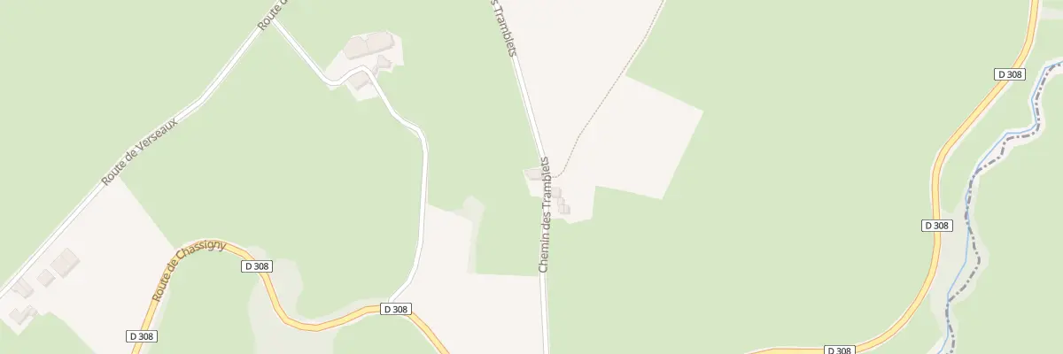 Plan du 251 Che des Tramblets à Saint-Maurice-lès-Châteauneuf