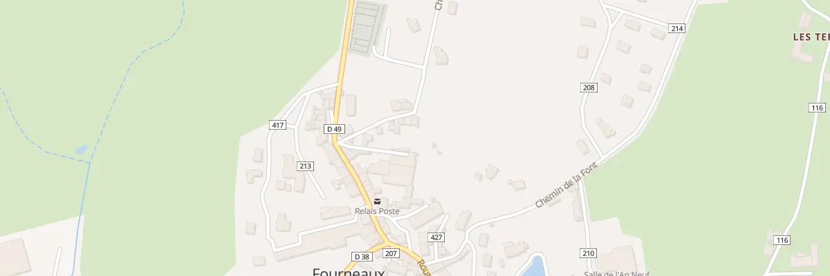 Plan du 88 Che des Roches à Fourneaux