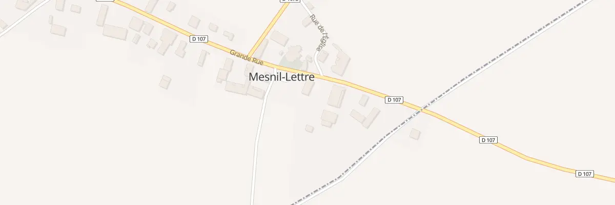Plan du 5 Gr Grande Rue à Mesnil-Lettre