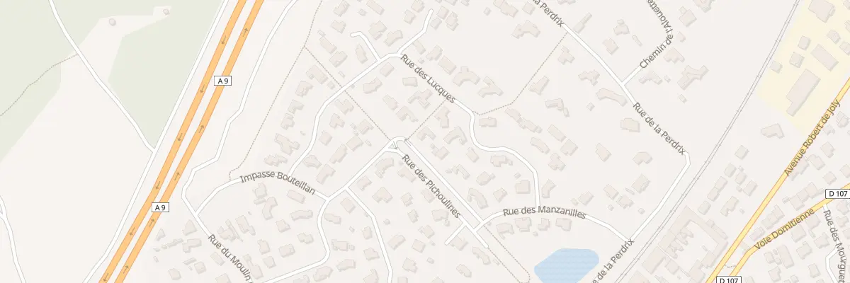 Plan du 8 Rue des Pichoulines à Uchaud