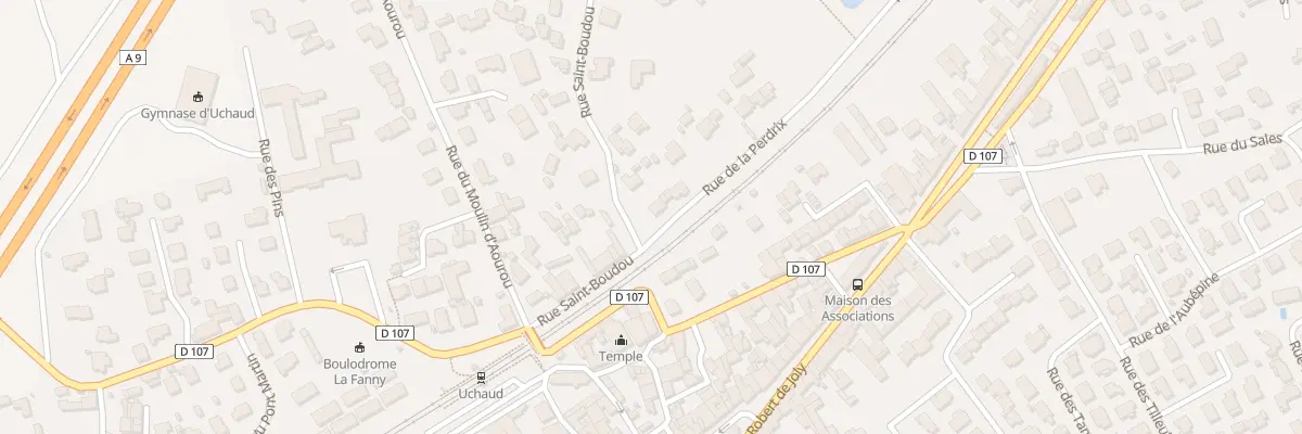 Plan du 1 Rue de la Perdrix à Uchaud
