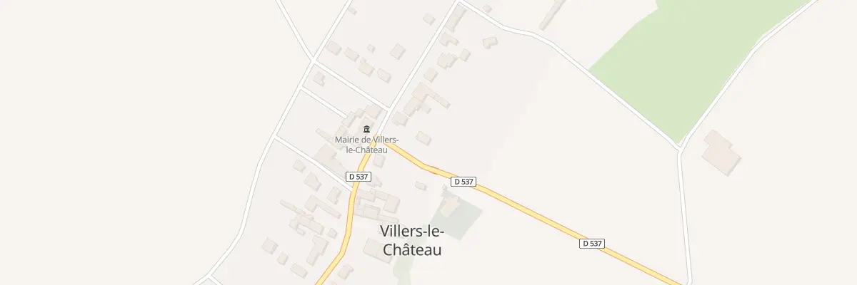 Plan du 3 Rue de l’Eglise à Villers-le-Château