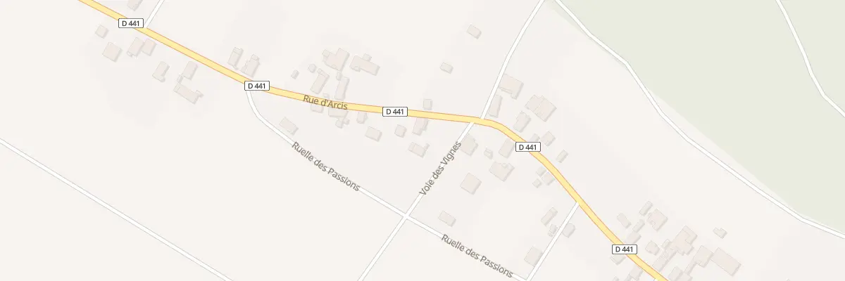 Plan du 20 Rue d’Arcis à Chaudrey