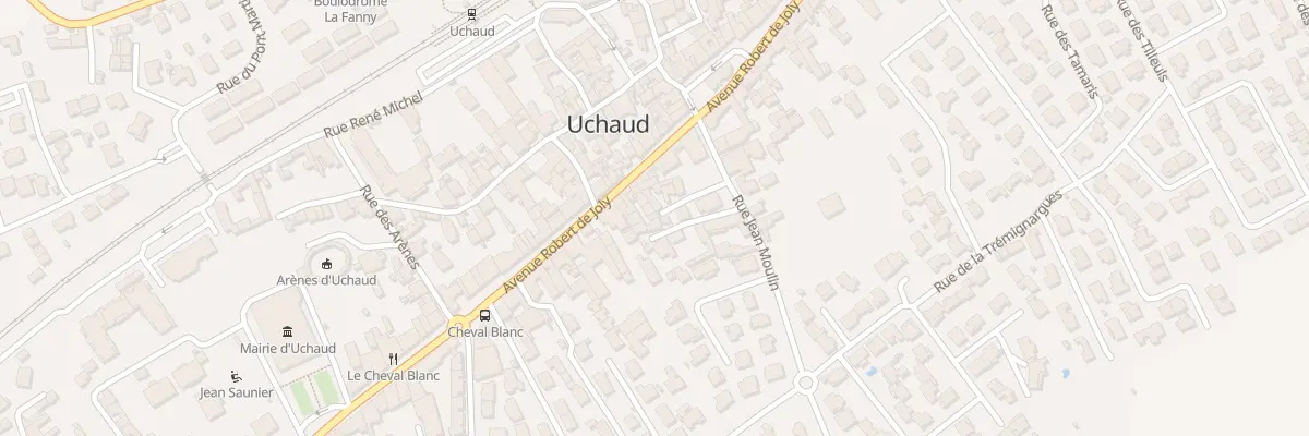 Plan du 8 Pl de la Poste à Uchaud