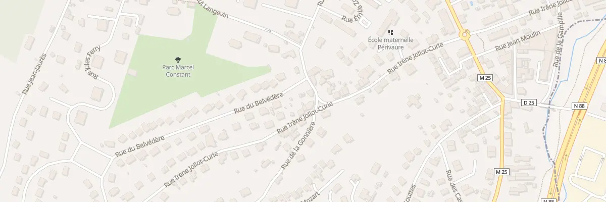 Plan du 44 Rue Irène Joliot-Curie à Fraisses