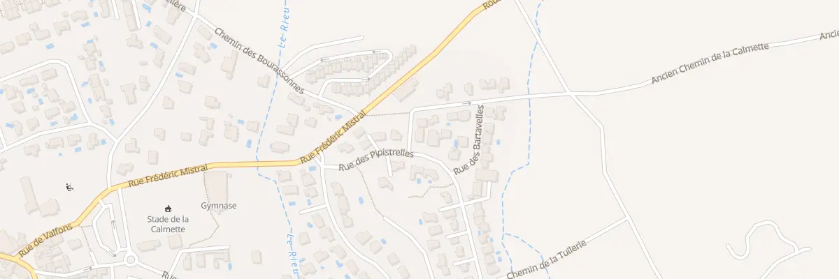Plan du 2 Rue des Quinsous à La Calmette