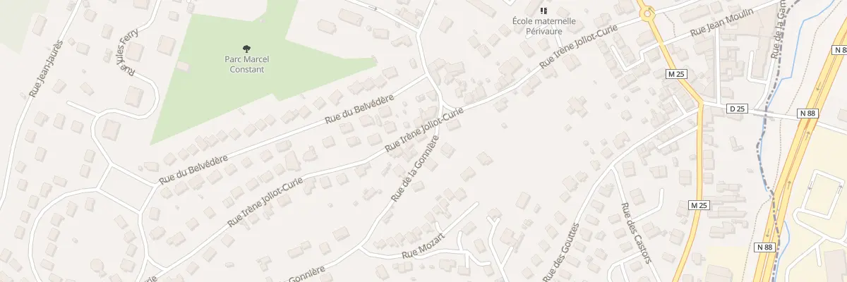 Plan du 31 Rue Irène Joliot-Curie à Fraisses