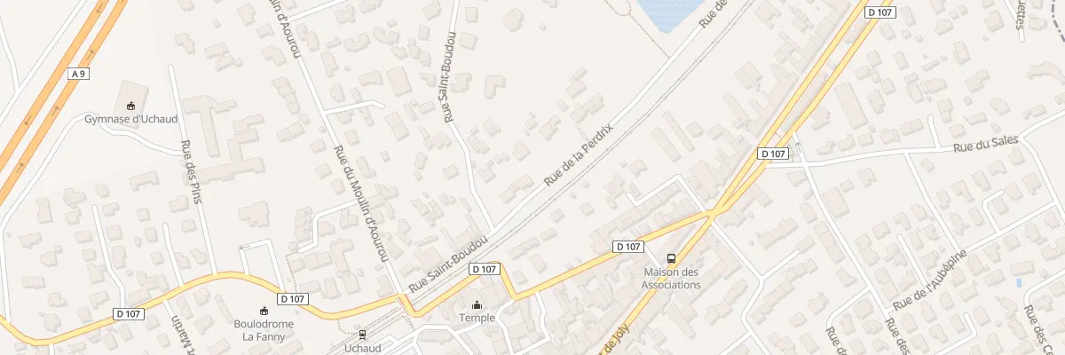 Plan du 3 Rue de la Perdrix à Uchaud