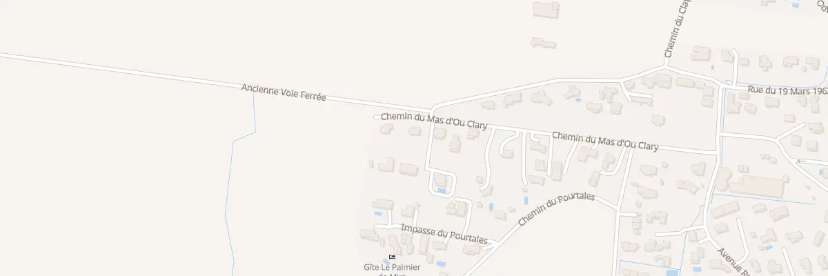 Plan du 360 Che Mas d’Ou Clary à Saint-Chaptes