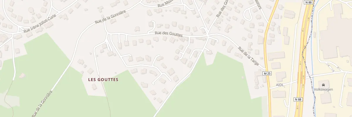 Plan du 29C Rue des Gouttes à Fraisses