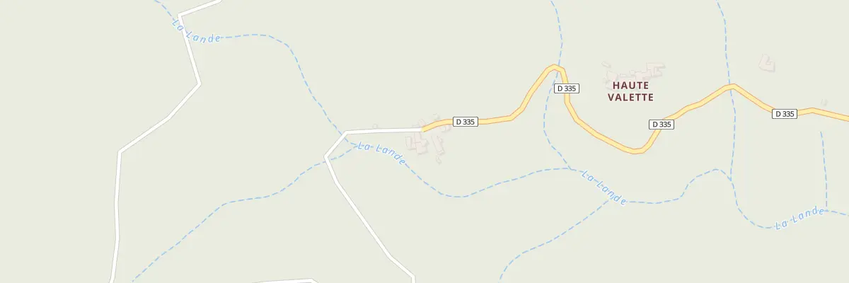 Plan du 5085 Le Soubeyrol à Lentillères
