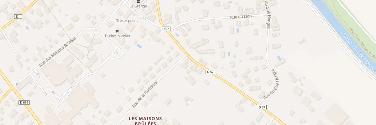 Plan du 1 Rue de la Flutinière à Lusigny-sur-Barse