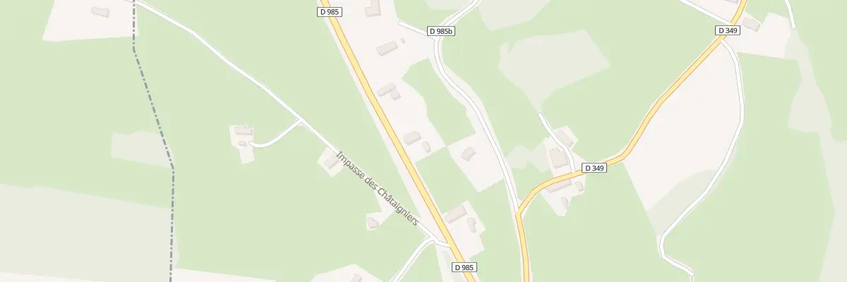 Plan du 882 Rte de Charolles à Dyo