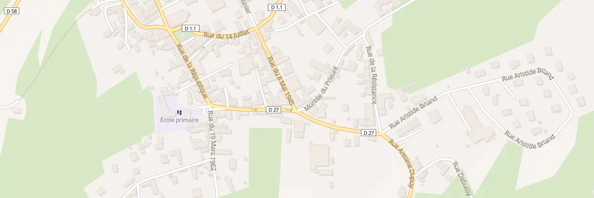 Plan du 139 Rue du Huit Mai 1945 à Bussières