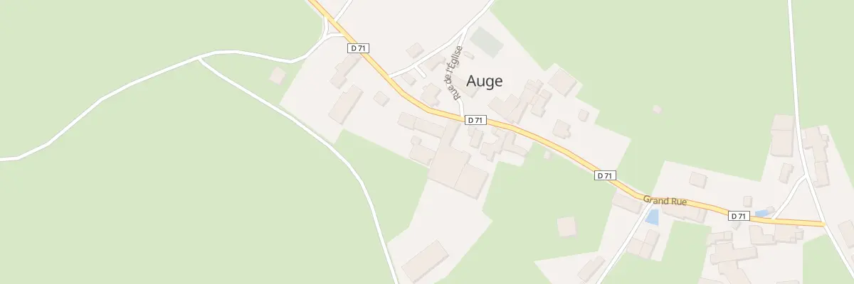 Plan du 12 Grand’Rue à Auge