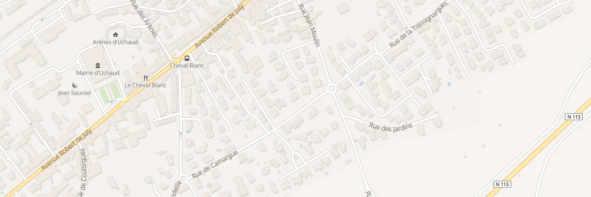 Plan du 5 Rue de Camargue à Uchaud