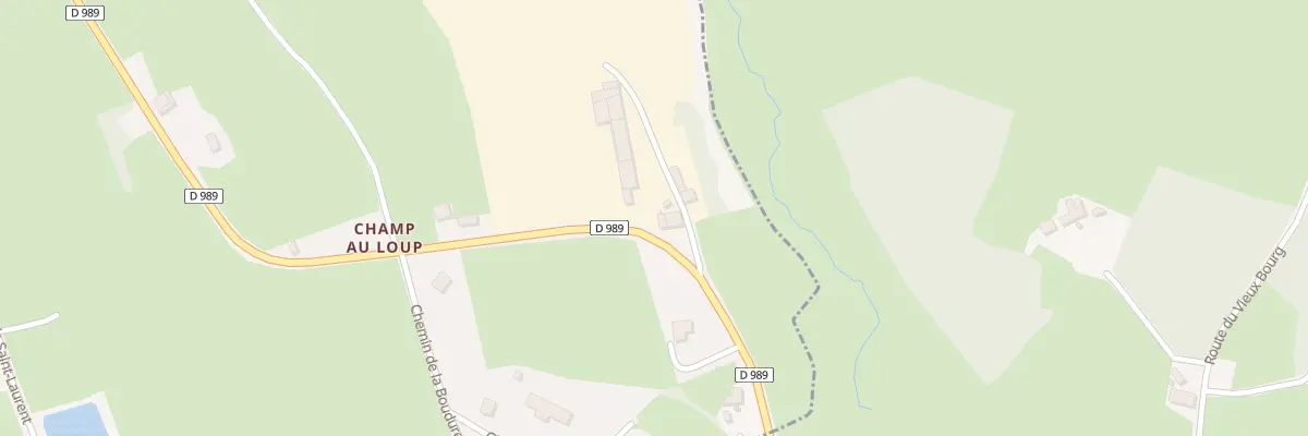 Plan du 5003 Les Carrieres à Vareilles