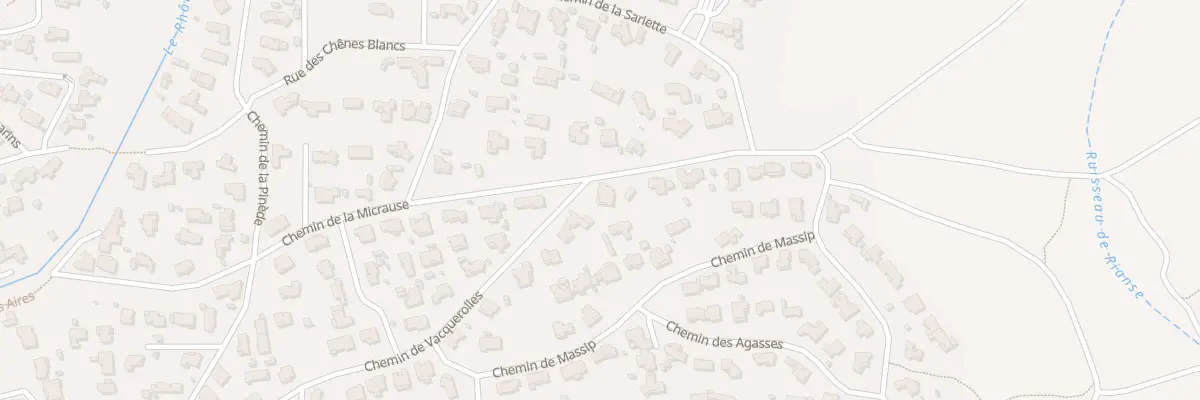 Plan du 32 Che de Vacquerolles à Caveirac