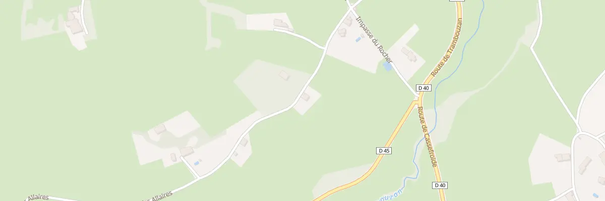 Plan du 307 Che des Allaires à La Gresle