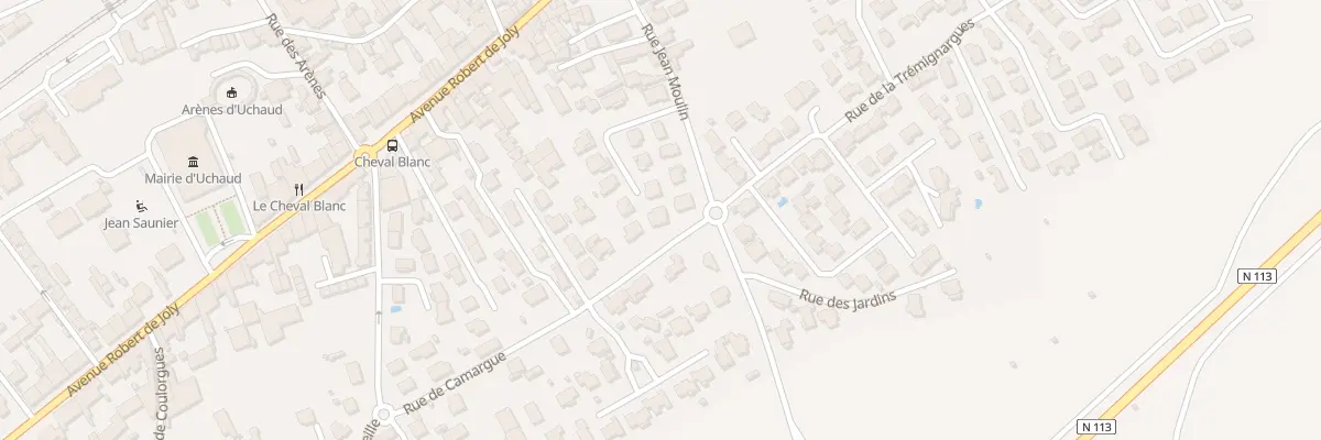 Plan du 3 Rue de Camargue à Uchaud
