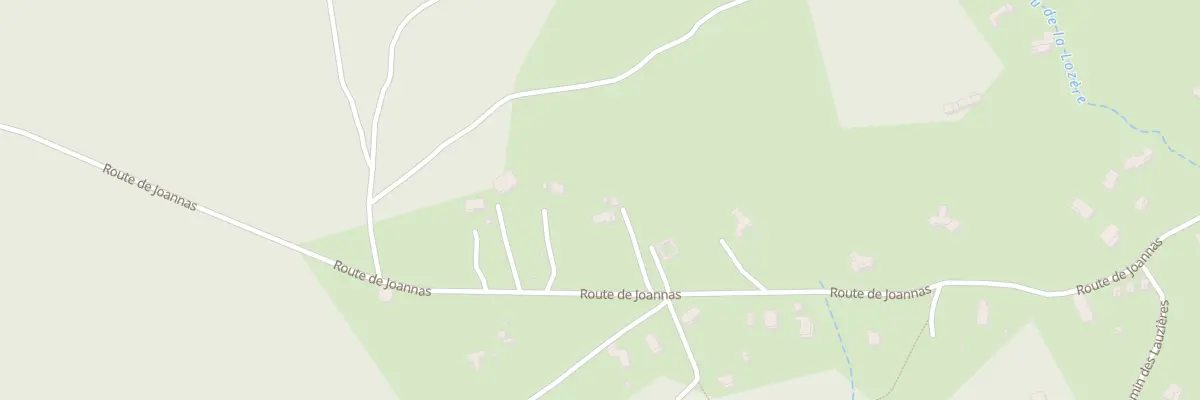 Plan du 5200 Les Ras à Tauriers